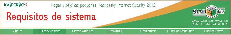 Requisitos de sistema para la mejor ejecución de Kaspersky Internet Security Multi-Device.