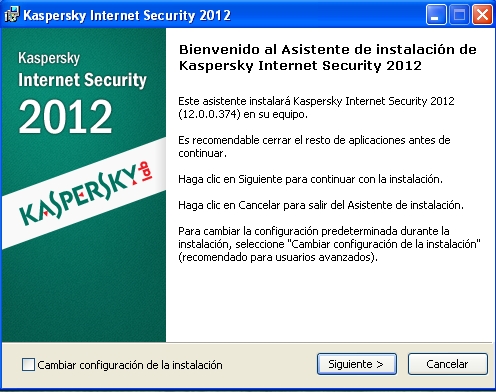 Asistente de instalación de Kaspersky Internet Security Multi-Device