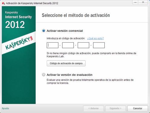 Activación de Kaspersky Internet Security Multi-Device