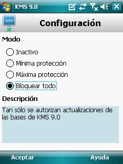 Configuración básica de Kaspersky Internet Security for Android