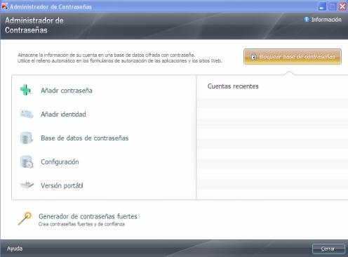 Administrador de contraseñas de Kaspersky Small Office Security 2